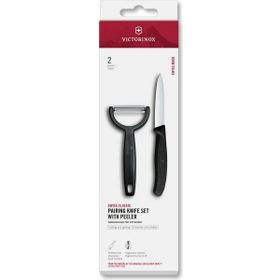Victorinox 6.7113.22 Swiss Classic Siyah 2'li Bıçak ve Soyacak Set