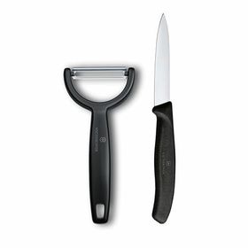 Victorinox 6.7113.22 Swiss Classic Siyah 2'li Bıçak ve Soyacak Set
