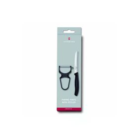 Victorinox 6.7113.23 Siyah Soyacak ve Sofra Bıçağı Seti