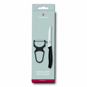 Victorinox 6.7113.23 Siyah Soyacak ve Sofra Bıçağı Seti