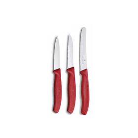 Victorinox 6.7113.3 Kırmızı Soyma Bıçak Seti