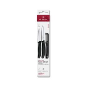 Victorinox 6.7113.33 Siyah Swiss Classic 3'lü Bıçak ve Soyacak Set