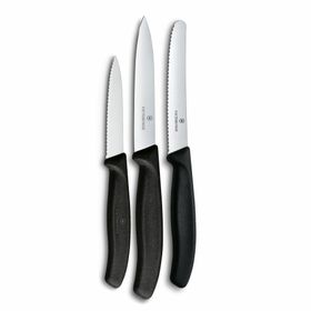 Victorinox 6.7113.34 Siyah Swiss Classic 3'lü Bıçak Set