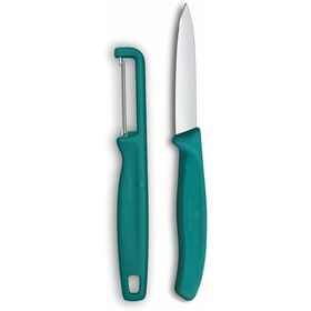 Victorinox 6.7114.21C1 Yeşil Swiss Classic 2'li Bıçak ve Soyacak Set