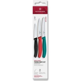 Victorinox 6.7116.34C1 Renkli Swiss Classic 3'lü Bıçak Set