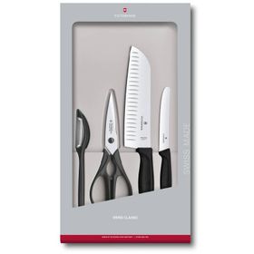 Victorinox 6.7133.4G Siyah 4 Parça Mutfak Seti
