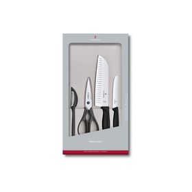 Victorinox 6.7133.4G Siyah 4 Parça Mutfak Seti