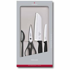 Victorinox 6.7133.4G Siyah 4 Parça Mutfak Seti