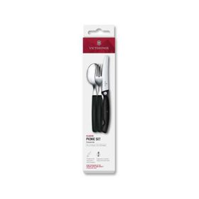 Victorinox 6.7193.3F Siyah Swiss Classic Piknik seti
