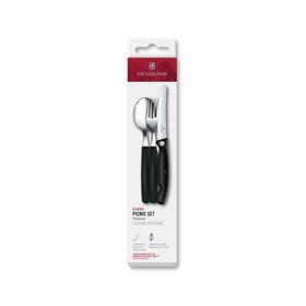 Victorinox 6.7193.3F Siyah Swiss Classic Piknik seti
