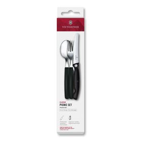 Victorinox 6.7193.3F Siyah Swiss Classic Piknik seti