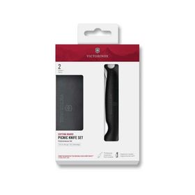 Victorinox 6.7193F Siyah Kesme Tahtası ve Katlanır Bıçak Set