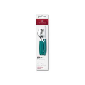 Victorinox 6.7194.3FC1 Yeşil Swiss Classic 3'lü Piknik Seti