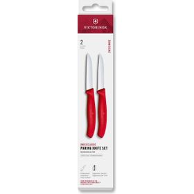 Victorinox 6.7491.2C1 Kırmızı Swiss Classic 2'li Soyma Bıçağı Set