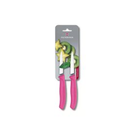 Victorinox 6.7636.L115B 8 cm Pembe 2'li Blisterli Tırtıklı Soyma Bıçağı