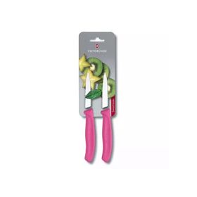 Victorinox 6.7636.L115B 8 cm Pembe 2'li Blisterli Tırtıklı Soyma Bıçağı