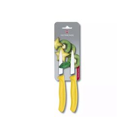 Victorinox 6.7636.L118B 8 cm Sarı 2'li Blisterli Tırtıklı Soyma Bıçağı