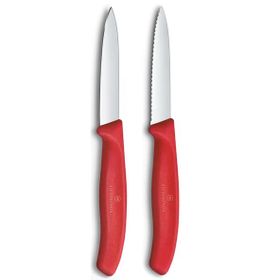 Victorinox 6.7691.2C1 Kırmızı Swiss Classic 2'li Soyma Bıçağı Set