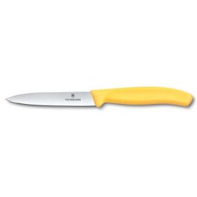 Victorinox 6.7708.C1 Sarı Swiss Classic 10 cm Soyma Bıçağı