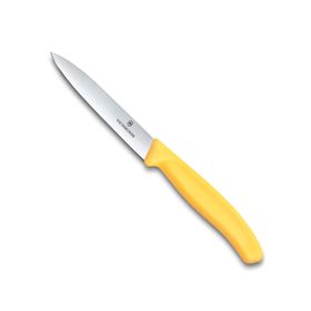 Victorinox 6.7708.C1 Sarı Swiss Classic 10 cm Soyma Bıçağı