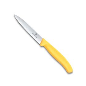 Victorinox 6.7708.C1 Sarı Swiss Classic 10 cm Soyma Bıçağı