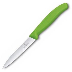 Victorinox 6.7736.L4 10 cm Tırtıklı Soyma Bıçağı
