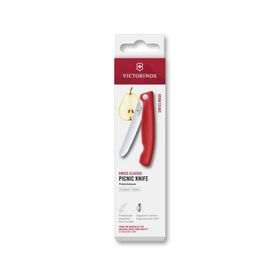 Victorinox 6.7801.FC1 Kırmızı Swiss Classic 11 cm Katlanır Piknik Bıçağı