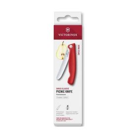 Victorinox 6.7801.FC1 Kırmızı Swiss Classic 11 cm Katlanır Piknik Bıçağı