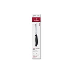 Victorinox 6.7833.6 11 cm Siyah 6 Parça Tırtıklı Domates ve Sofra Bıçağı