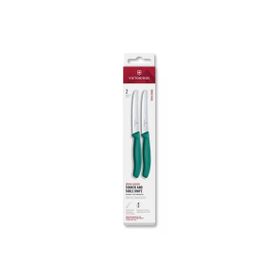 Victorinox 6.7834.2C1 Yeşil 2'li 11 cm Tırtıklı Domates Bıçağı