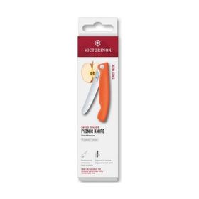 Victorinox 6.7839.FC1 Turuncu Swiss Classic 11 cm Katlanır Piknik Bıçağı