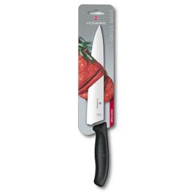 Victorinox 6.8003.22B 22 cm Siyah Blisterli Doğrama Bıçağı