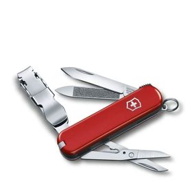Victorinox 65 mm Krom Kırmızı Blisterli ve Tırnak Makaslı Çakı