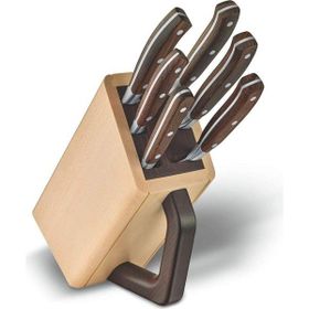 Victorinox 7.7240.6 Grand Maitre Akağaç 7 Parça Ahşap Blok Set