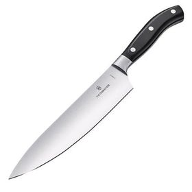 Victorinox 7.7403.22G Siyah 22 cm Dövme Çelik Doğrama Bıçağı