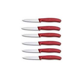 Victorinox 8 cm Kırmızı Soyma Bıçak Seti
