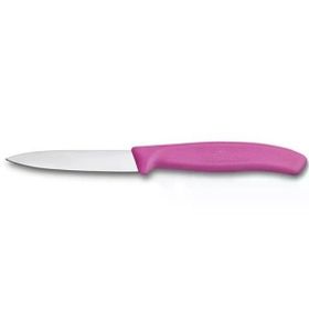 Victorinox 8 cm Sivri Ağızlı Pembe Soyma Bıçağı