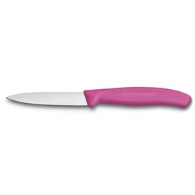 Victorinox 8 cm Sivri Ağızlı Pembe Soyma Bıçağı