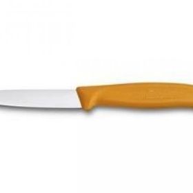 Victorinox 8 cm Sivri Ağızlı Turuncu Soyma Bıçağı