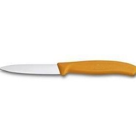 Victorinox 8 cm Sivri Ağızlı Turuncu Soyma Bıçağı