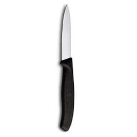 Victorinox 8 cm Sivri Uçlu Sc Siyah Soyma Bıçağı
