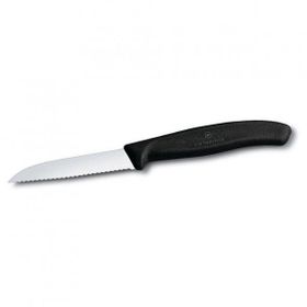 Victorinox 8 cm Testere Ağız Siyah Sc Fı Soyma Bıçağı
