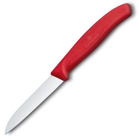 Victorinox Düz Ağızlı 8 cm Kırmızı Soyma Bıçağı