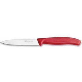 Victorinox Düz Ağızlı 8 cm Kırmızı Soyma Bıçağı