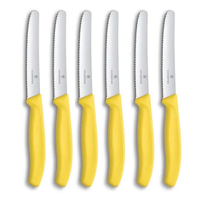 Victorinox Evrekala 6 Adet Özel Sarı Bıçak Seti