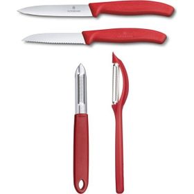 Victorinox Kırmızı Evrekala Edition Soyacak ve Bıçak Seti