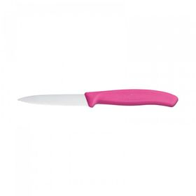 Victorinox Pembe 8 cm Tırtıklı Soyma Bıçağı