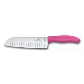 Victorinox Pembe Blister 17 cm Santoku Bıçak