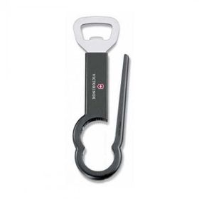 Victorinox Siyah Pet Şişe Açacağı