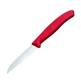 Victorinox Testere ve Sivri Ağızlı Kırmızı 8 cm Soyma Bıçağı